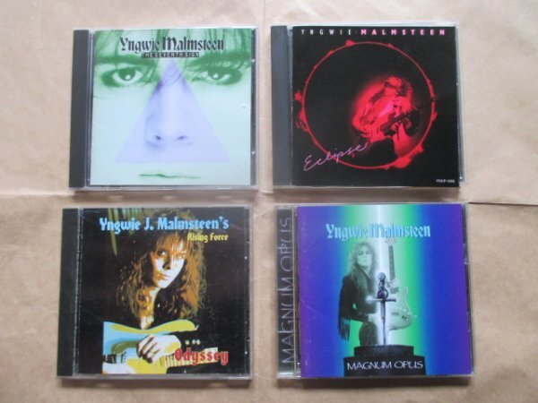 4点セット◆【YNGWIE MARLMSTEEN(イングヴェイ・マルムスティ-ン)】◆CD◆拍卖