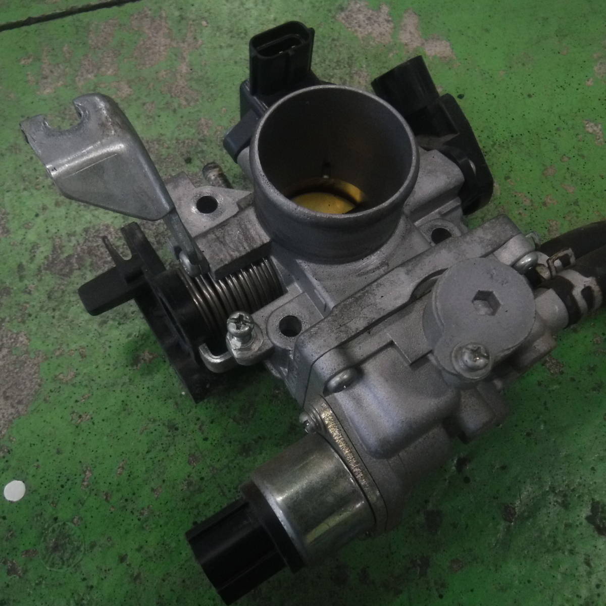 ケイkeiワークスWORKSスロットルボディHN22S ISCVアイドルスピードコントロールK6Aターボ5MT ISCバルブ スロポジ センサー 部品取り車あり拍卖