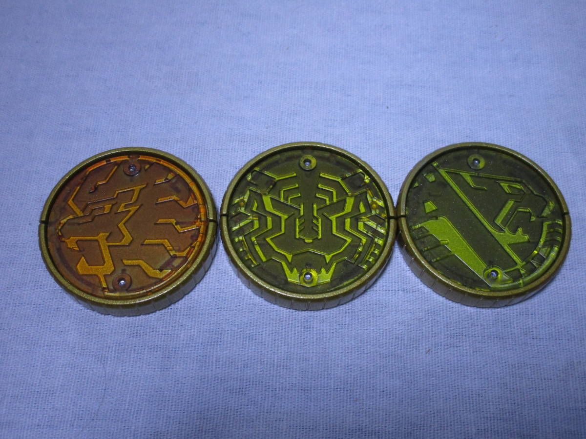 仮面ライダーオーズ プレミアム オーメダルコレクション ラトラーター ライオン トラ チーター拍卖