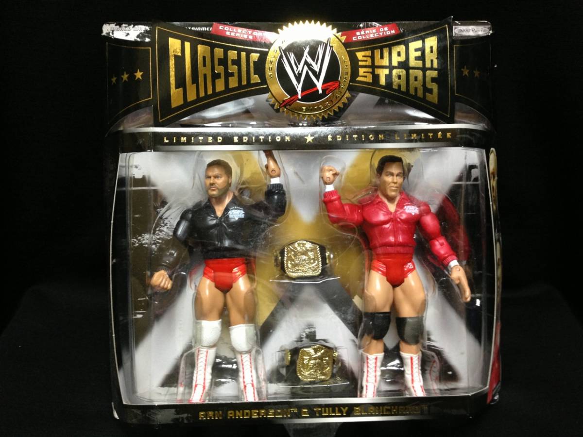 JAKKS:WWE Classic Superstars 2Pack Series 7 アーン・アンダーソン&タリー・ブランチャード(未開封品)拍卖