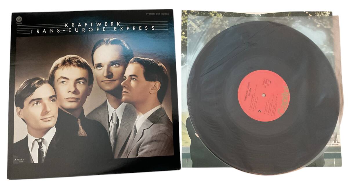 LPレコード Kraftwerk クラフトワーク / Trans-Europe Express ヨーロッパ特急 1977年 国内盤 レトロ ビンテージ コレクション 美品拍卖