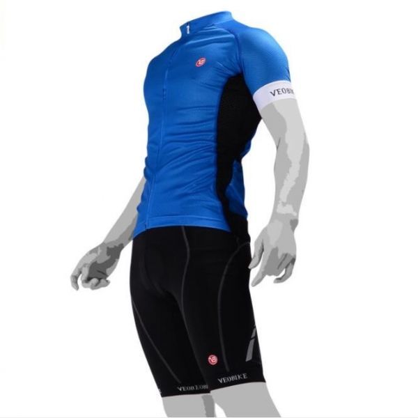 セール! VEOBIKE サイクルジャージ メンズ 半袖 上下セット メッシュ 上品 スーツ レーサーパンツ 自転車ウエア 夏 「サイズ・色選択可」拍卖