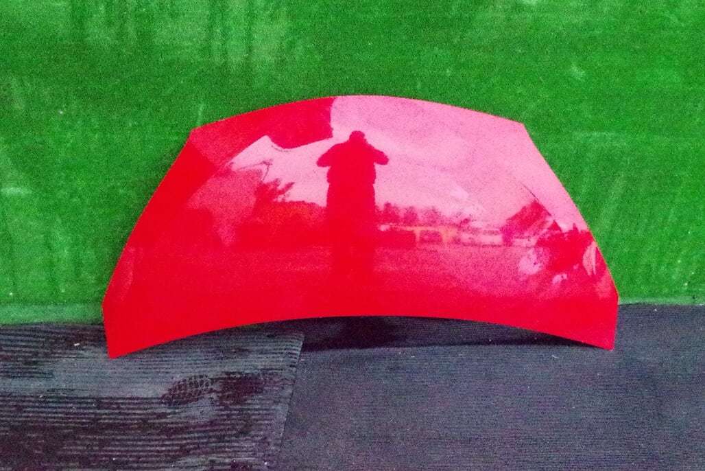 トヨタ ヴィッツ NSP120 ボンネット レッド拍卖