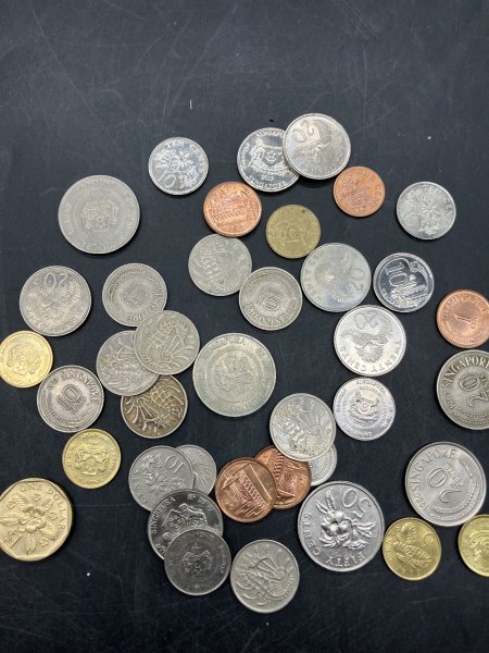 シンガポール 外貨 硬貨 コイン 古銭 アンティーク おまとめ拍卖