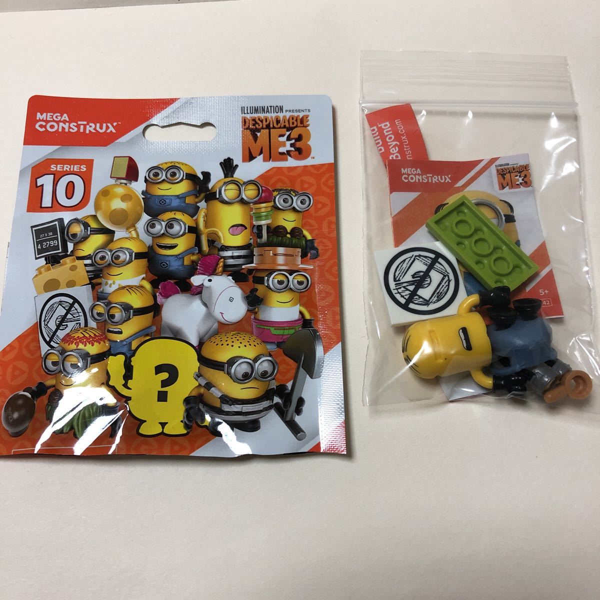 メガコンストラックス ミニオンズ コレクターズパック 第10弾 ミニオン ⑨ レゴ 互換 ミニフィグ メガブロック拍卖