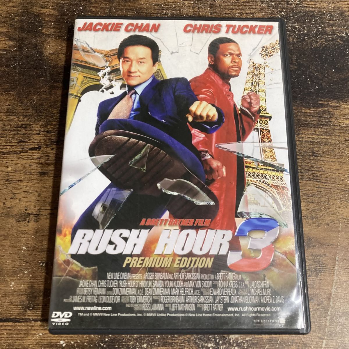 洋画DVD ラッシュアワー3 プレミアムエディション(’07米) 管理P13拍卖