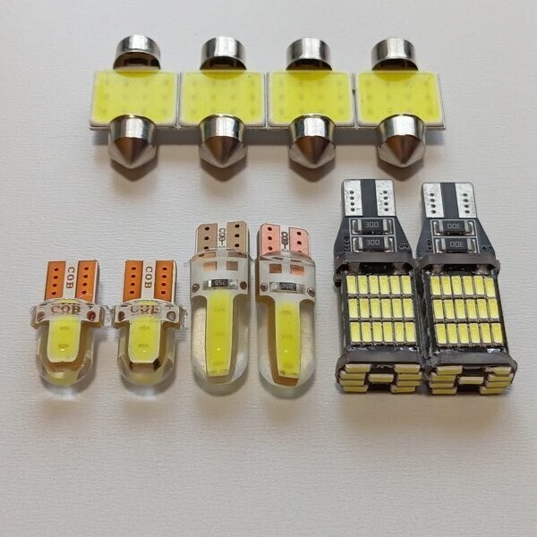 M35 ステージア 超爆光!T10 LED ルームランプ ポジション ナンバー灯 バックランプ 10個セット ホワイト 日産 /45/c3/c2/t31拍卖