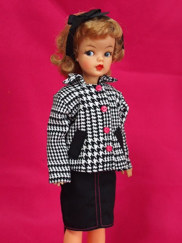 Doll Dressing♪ハンドメイド タミーちゃんサイズお洋服セット人形アウトフィット/衣装/ジャケット/ドレス/スカート/ドール服/レトロ/tammy拍卖
