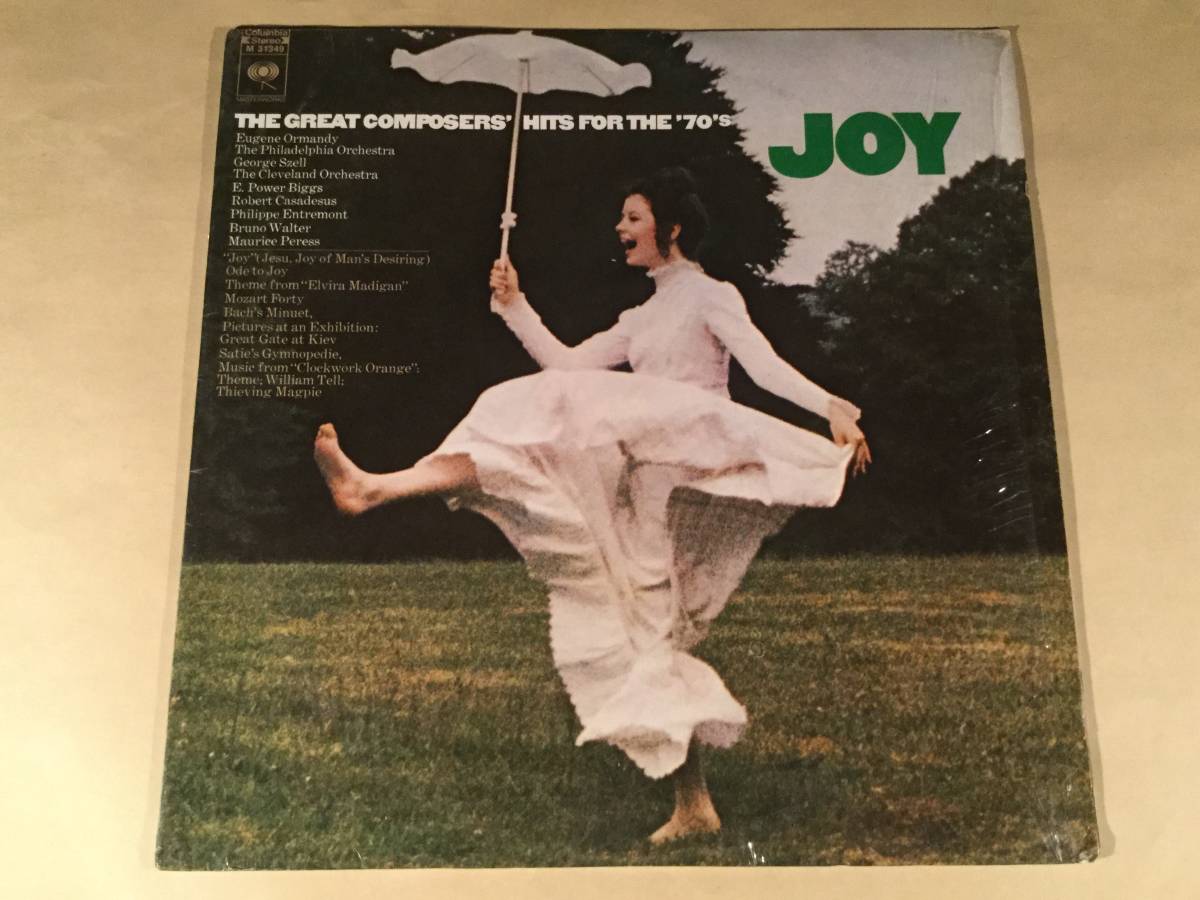 LP(米盤)●『JOY』THE GREAT COMPOSER'S HITS FOR THE '70's●シュリンク付良好品!拍卖
