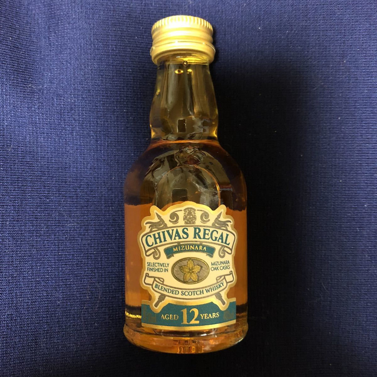 レア非売品 CHIVAS REGAL シーバスリーガル 水楢 MIZUNARA ミズナラ 12年 ミニチュアボトル 50ml拍卖