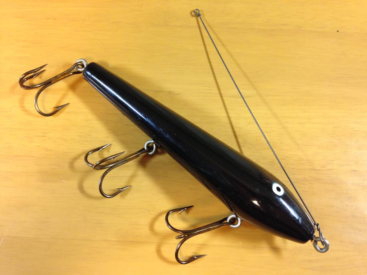 MUSKY PENCIL BAIT メーカー不明 マスキー ペンシルベイト 17cm 60g 検索用 デカバス アカメ モンスター ビリーバー #20-76拍卖