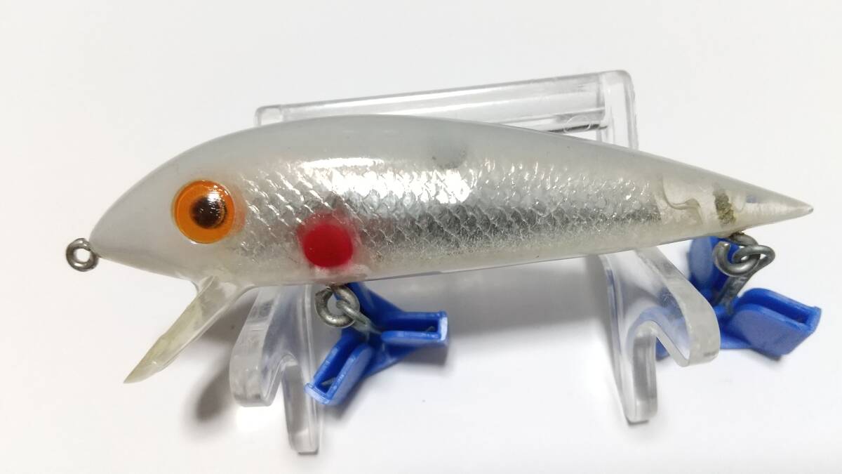 2 OLD マーベリック 小 全長約8㎝ グレー MARVERICK ゴールデンアイ GOLDEN EYE グデブロッド GUDEBROD ミノー MINNOW オールド拍卖
