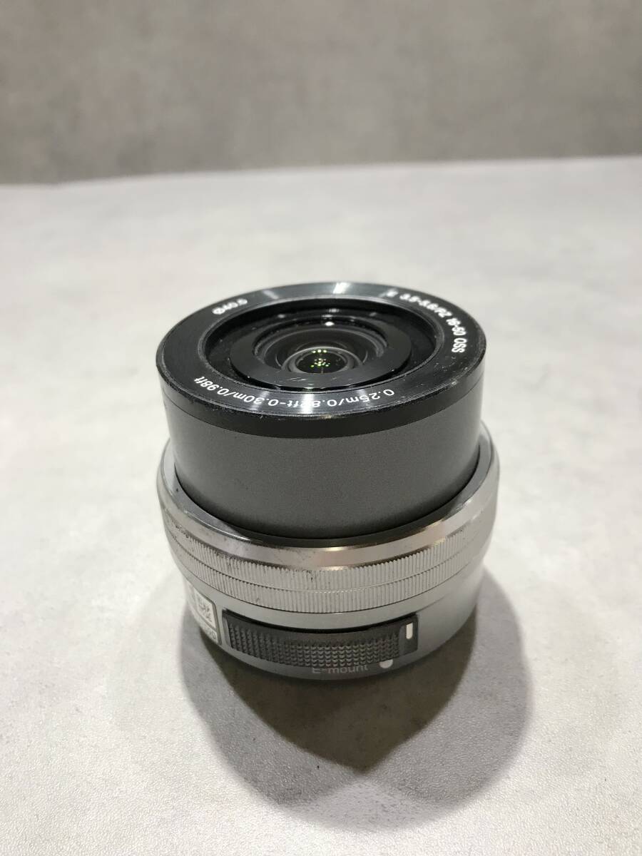 S10025◎SONY ソニー 電動ズームレンズ E 3.5-5.6/PZ 16-50 OSS 0.25m/0.82ft-0.30mm/0.98ft SELP1650【未確認】250302拍卖