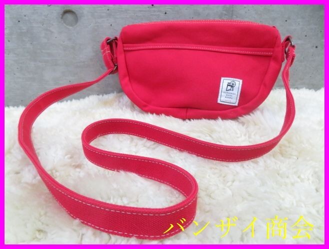 1030b15◆美品です◆日本製◆KURASHIKI 岡山倉敷 帆布素材 ショルダーバッグ/ポシェット/鞄/カバン/ポーチ/トートバッグ/レディース/女性拍卖