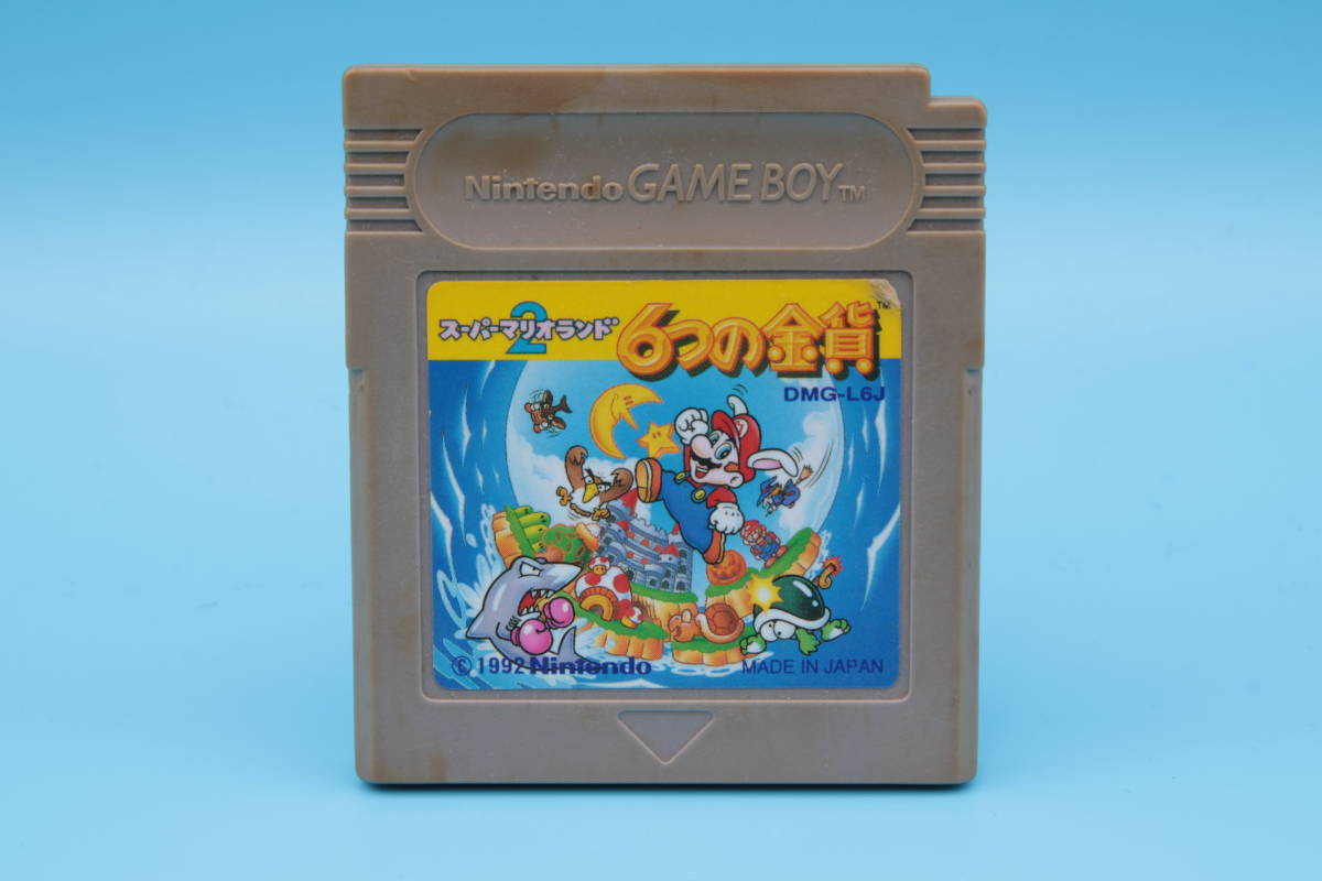 ゲームボーイ スーパーマリオランド 2 6つの金貨 Nintendo Game Boy Super Mario Land 6 gold coins Japanese 331拍卖