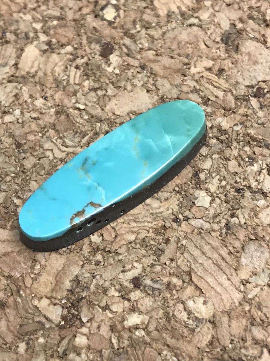 ナチュラル パイロット マウンテン ターコイズ ルース トルコ石 インディアンジュエリー 89拍卖