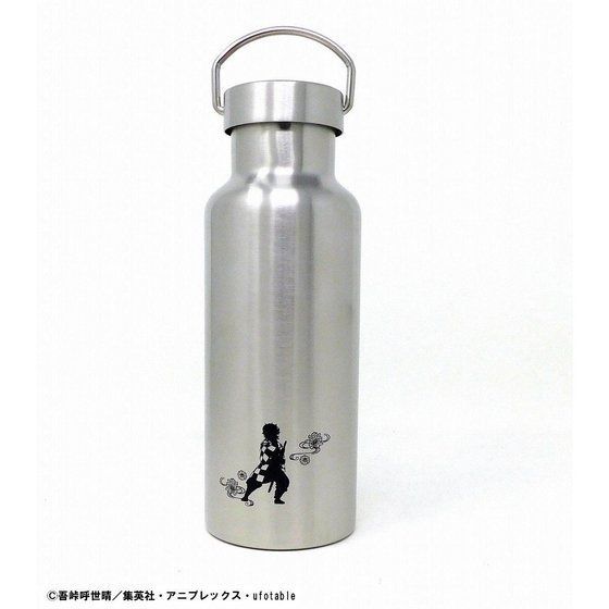 新品★鬼滅の刃 取手付きステンレスボトル★保温保冷★PB限定品★きめつのやいば プレミアムバンダイ★刀鍛冶の里無限列車拍卖