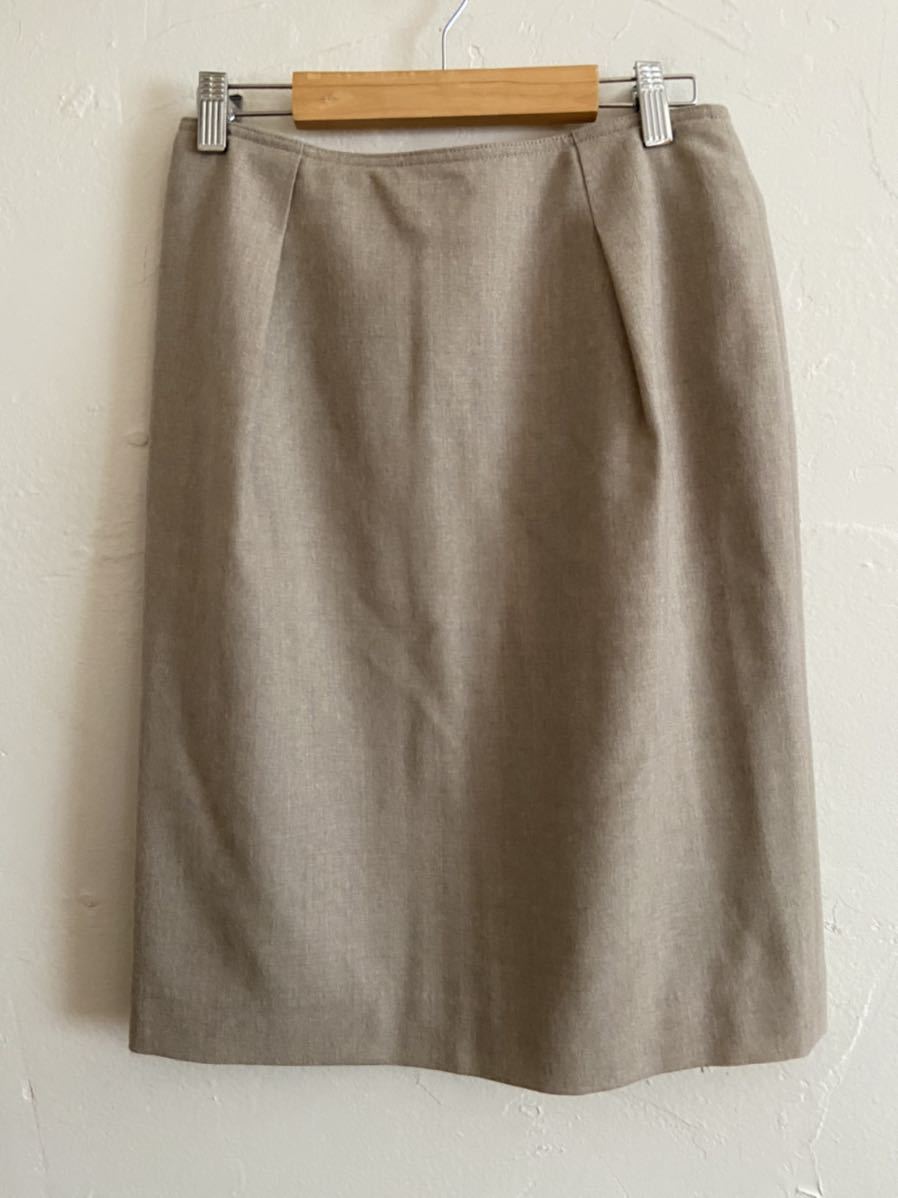 【送料無料】中古 UMA ESTNATION ユマエストネーション スカート ウール100% サイズ40拍卖