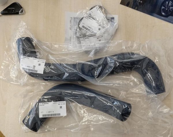 在庫希少!【未使用 スバル 純正】レガシィツーリングワゴン BP ラジエーターホース アッパー ロア クランプセット拍卖