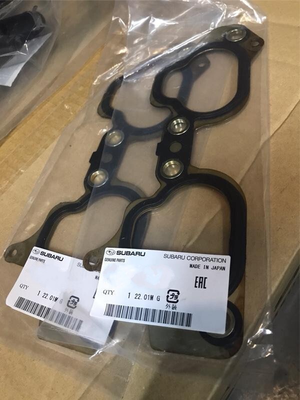 在庫希少!【未使用 スバル 純正】レガシィツーリングワゴン BP インテークマニホールドガスケット 2個セット拍卖