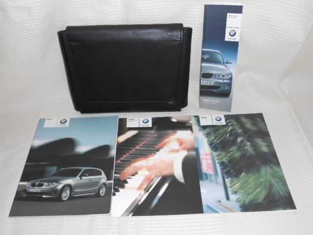 ☆BMW 1シリーズ E87 2005年 取扱説明書 取説 一式☆1904-31-2拍卖