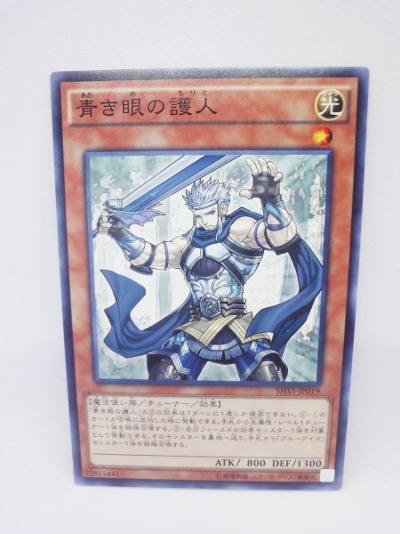 349 shvi-jp019 青き眼の護人 ノーマル(N) 遊戯王カード拍卖