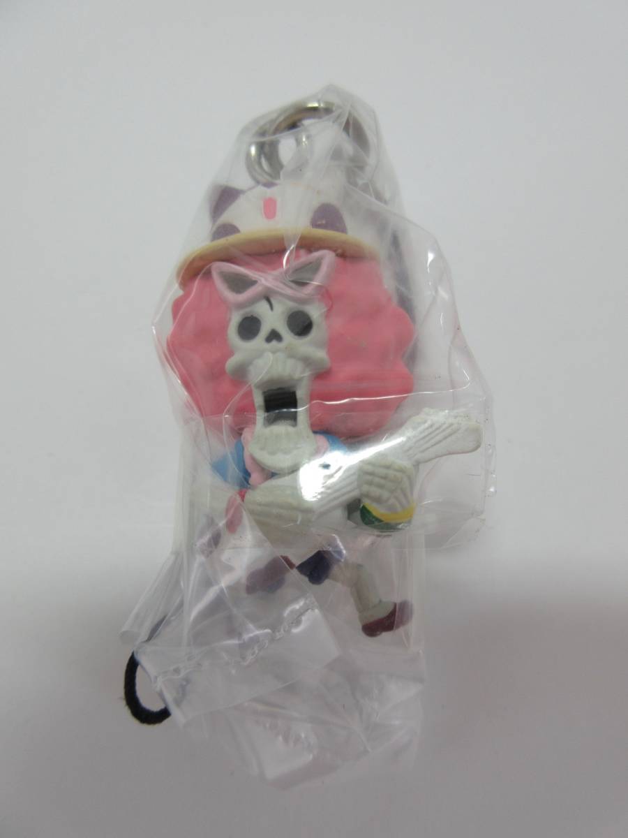 ☆ ワンピース ☆ ワンピースストラップ ☆ ブルック ☆ ☆ ストラップ ☆ ONE PIECE FILM Z-オープニング服 ver.- ☆ バンダイ ☆拍卖