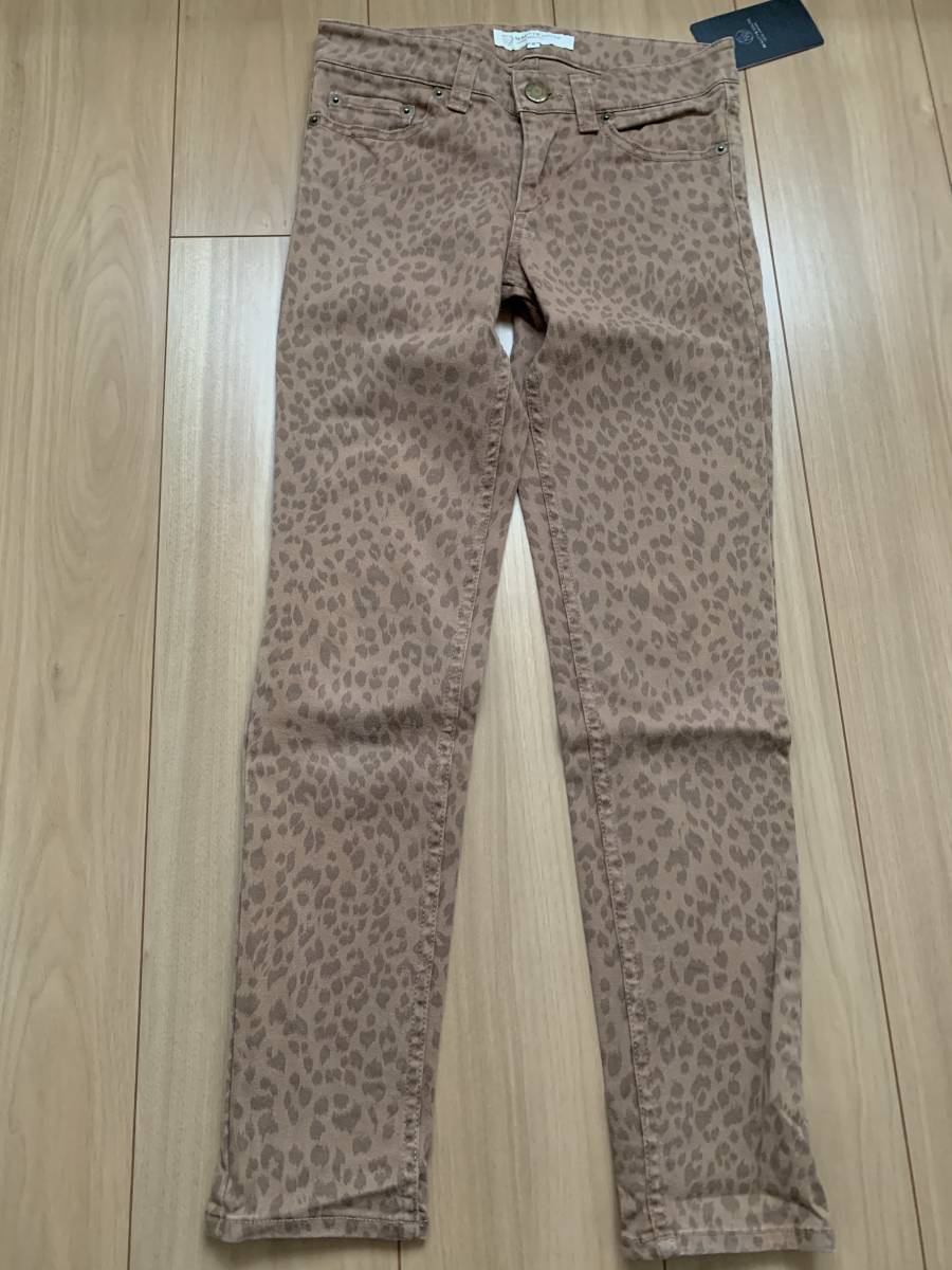 Beauty&Youth パンサープリント★ストレッチストレートパンツ拍卖