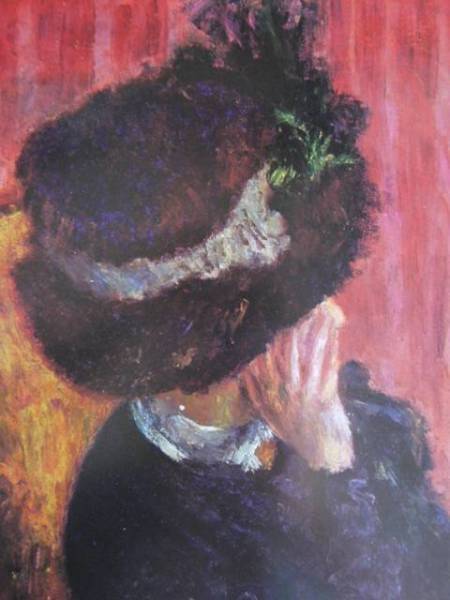 梅原 龍三郎、ボンネット、希少高級画集画、新品額装付、y321拍卖