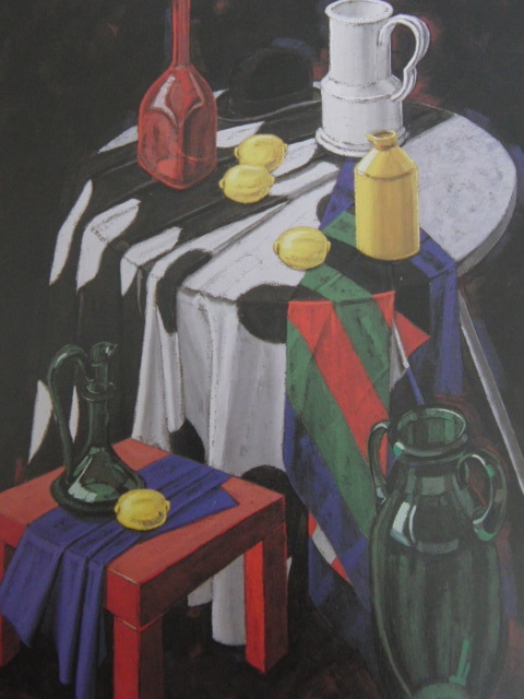 池田道夫、【静物】、希少な額装用画集より、新品額装付、状態良好、送料込み拍卖