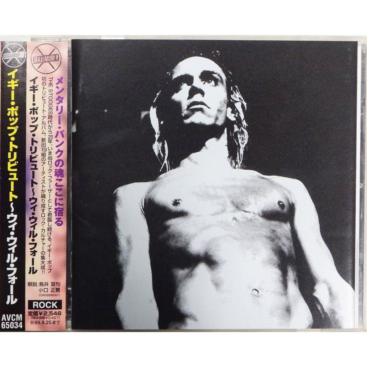 The Iggy Pop Tribute / We Will Fall ◇ イギー・ポップ・トリビュート / ウィ・ウィル・フォール ◇ 国内盤帯付 ◇拍卖