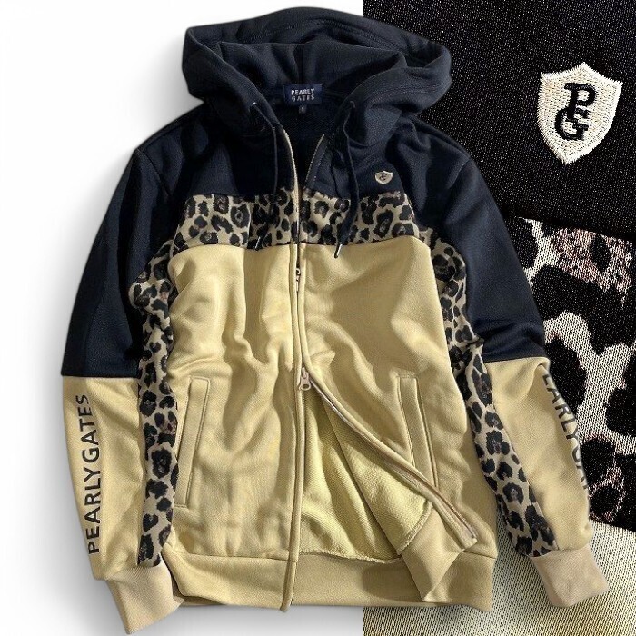 PEARLY GATES パーリーゲイツ 定価3.4万 日本製 保温×吸湿 フーディジャケット パーカー ゴルフ レディース 2262012 040 1▲038▼50214w10拍卖