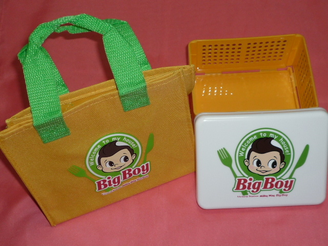 激レア!カワイイ♪ BIGBOY ビッグボーイ ランチボックス&バッグ☆拍卖