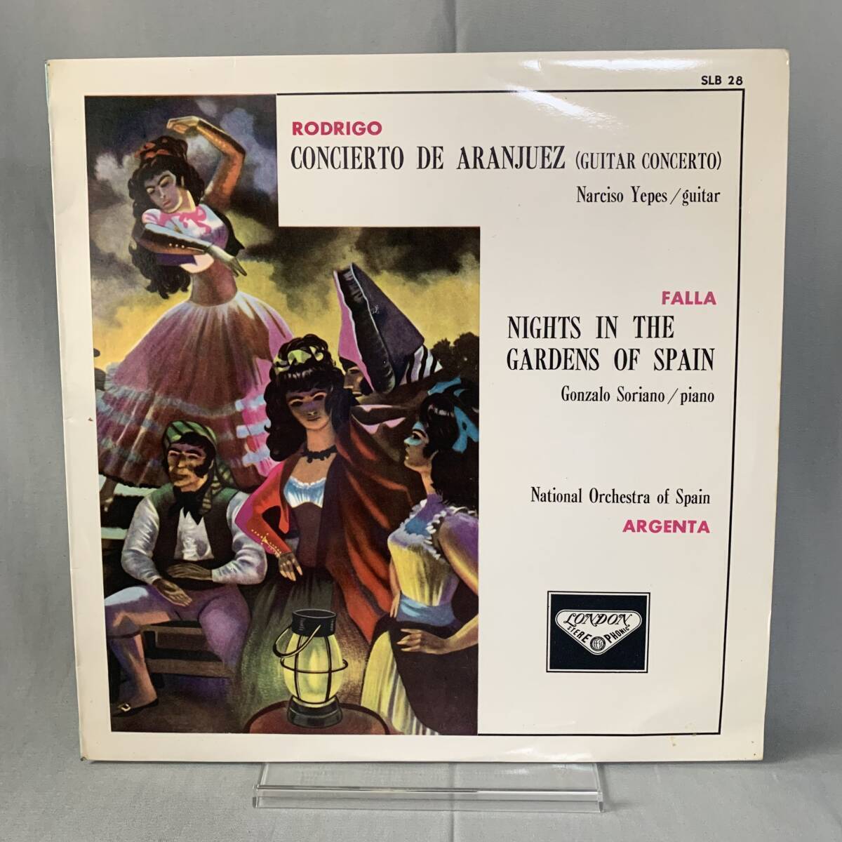 LP レコード ナルソシ・イエペス 「ロドリーゴ/アランフェス協奏曲(ギター協奏曲)」RODRIGO CONCIERT DE ARANJUEZ 国内盤 ■LR012拍卖