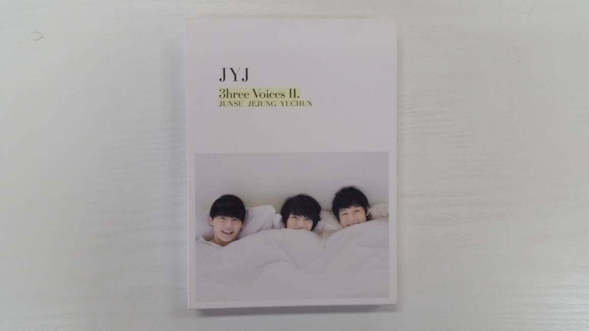 YD7431 DVD【JYJ 3hree Voices Ⅱ. JUNSU JEJUNG YUCHUN】☆(出演 他)☆現状渡し※ケース無し発送拍卖