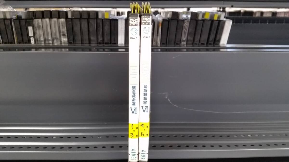 YD7451 DVD【ER 緊急救命室 VI (6枚セット)】☆(出演アンソニー・エドワーズ他)☆現状渡し※ケース無し発送拍卖