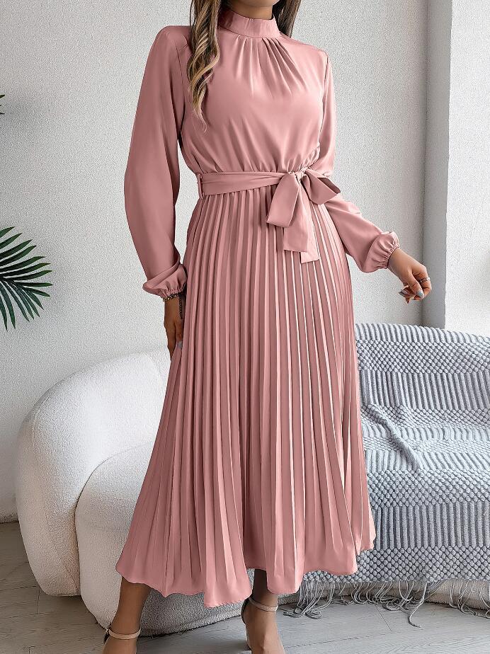 GR0226 ワンピース☆大人sexy    人気   可愛い   ☆ dress  長袖  ピンク拍卖