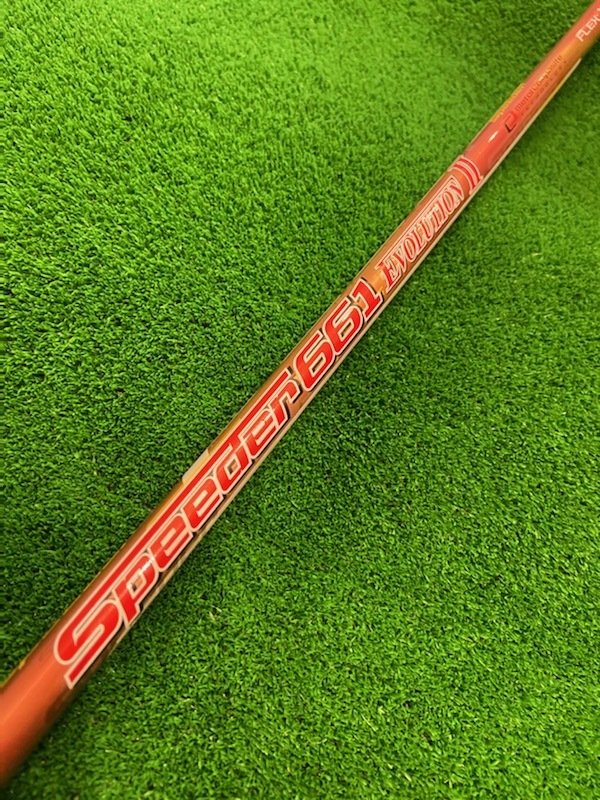 フジクラシャフト スピーダー661 EvolutionⅡ FLEX-X IOMIC旧渋野グリップ付き シャフト単品拍卖