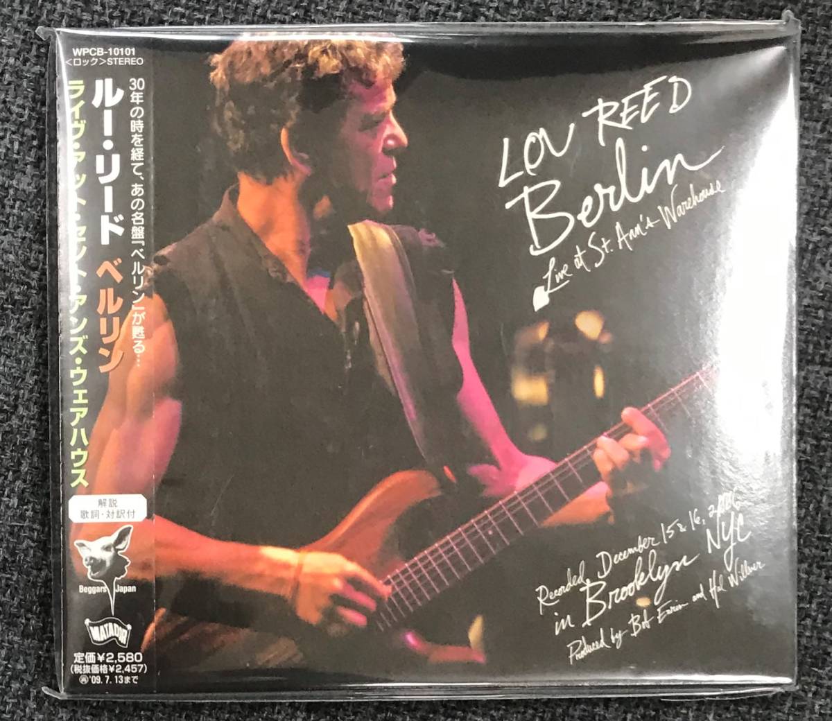 .新品未開封CD☆ルー・リード., ベルリン:ライヴ・アット・セント・アンズ・ウェアハウス(2009/01/14)/ WPCB10101拍卖