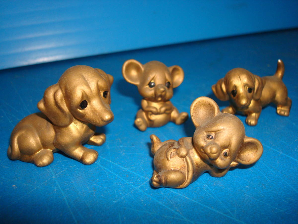 悲しい顔のアニマルコレクション 4点拍卖