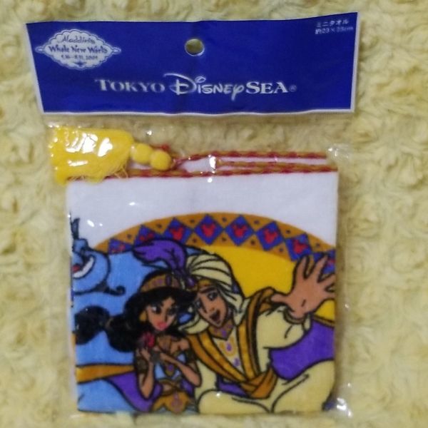 ディズニーシー アラジン ホールニューワールド ミニタオル ジャスミン拍卖