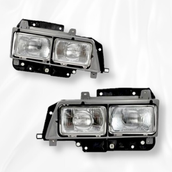 いすゞ NEWエルフ 海外仕様 角目4灯式 ヘッドライト セット ヘッドランプ 左右セット 左右 レトロフェイス 日本光軸 輸出仕様 新品拍卖
