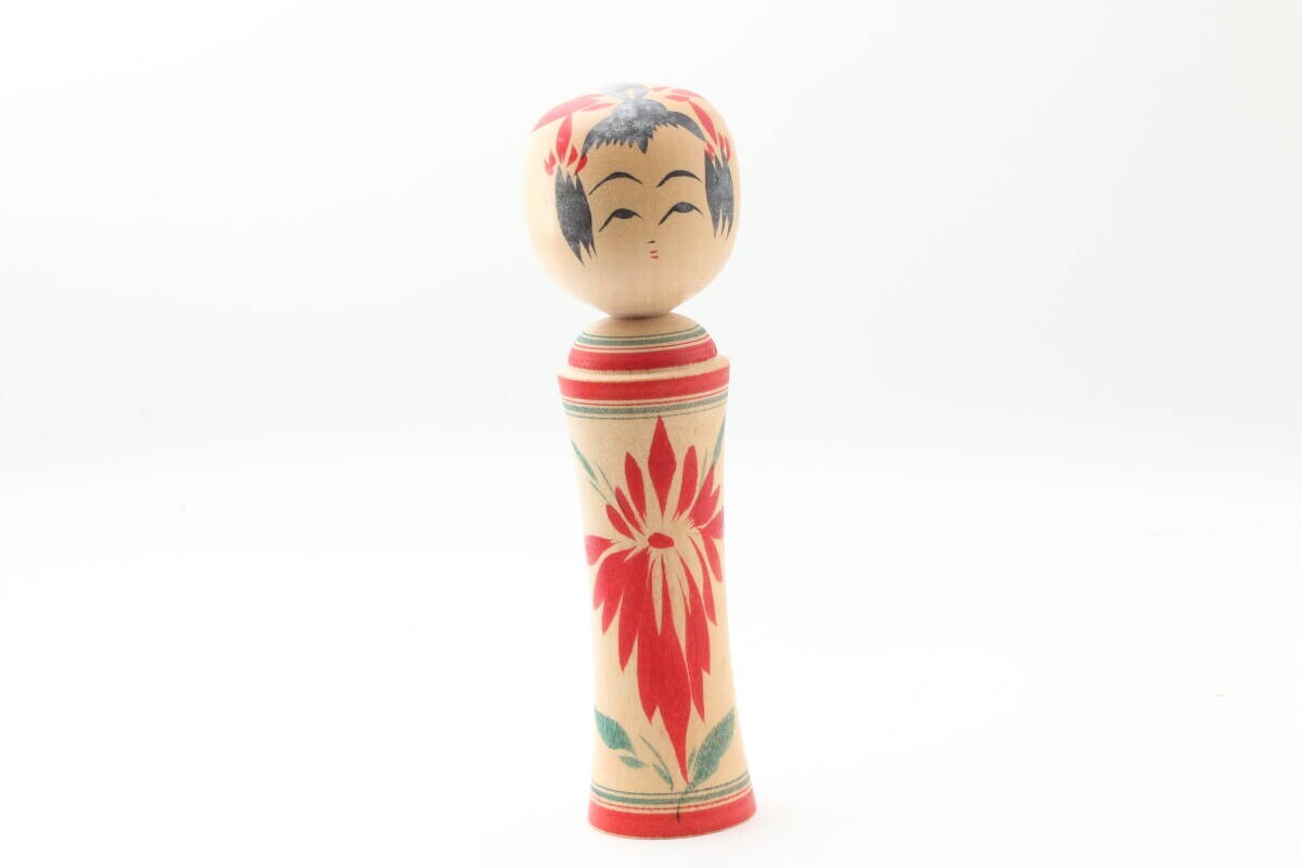 こけし ますみ 木工 工芸品 昭和レトロ #603sea459拍卖