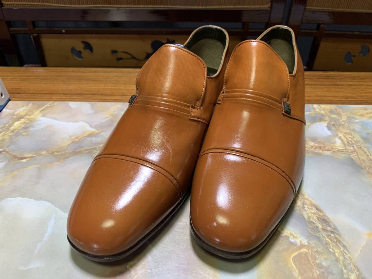 PIERRE CARDIN 紳士靴 革靴 ローファー 23.5cm 日本製#2yof拍卖