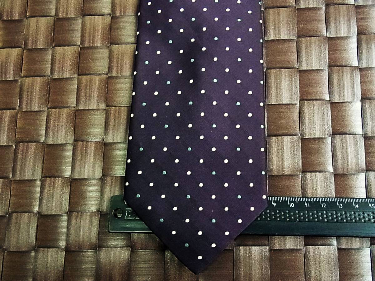 【特選】1011美品スーツセレクト「SUIT SELECT」ネクタイ/シルク100%/ハンドメイド拍卖