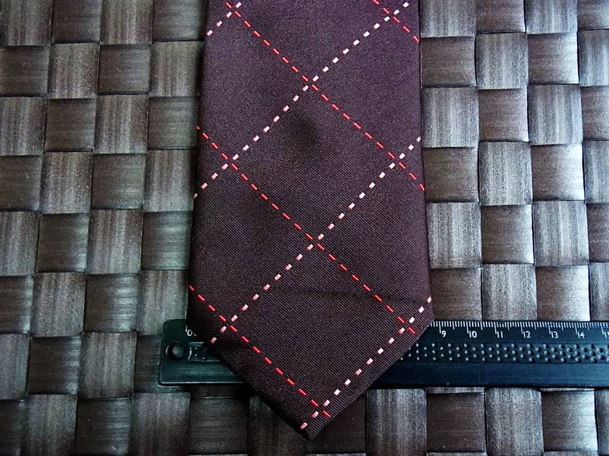 【特選】1017美品スーツセレクト「SUIT SELECT」ネクタイ/シルク100%/ハンドメイド拍卖