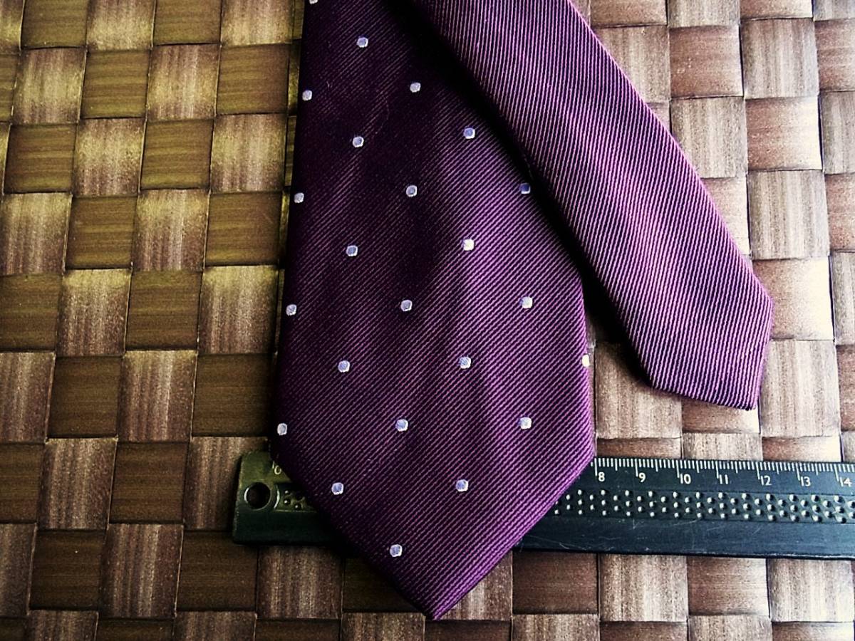 【特選】1186美品スーツセレクト「SUIT SELECT」ネクタイ【人気の細ナロータイ】拍卖