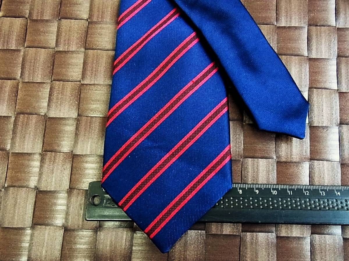 【特選】1049美品オリヒカ「ORIHICA」ネクタイ【人気の細ナロータイ】シルク100%拍卖