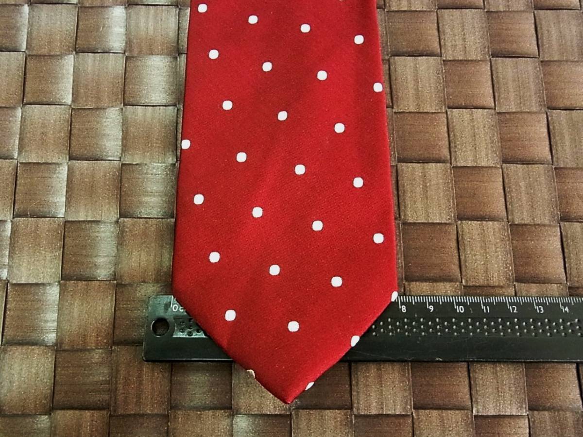 【特選】0919美品スーツカンパニー「THE SUIT COMPANY」ネクタイ【人気の細ナロータイ】シルク100%拍卖