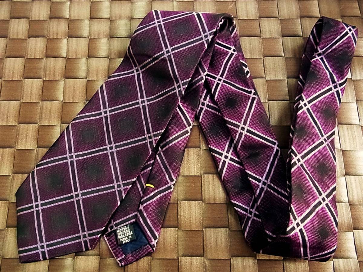 【特選】0898美品オラーニ「CHRISTIAN ORANI」ネクタイ【人気の細ナロータイ】シルク100%拍卖